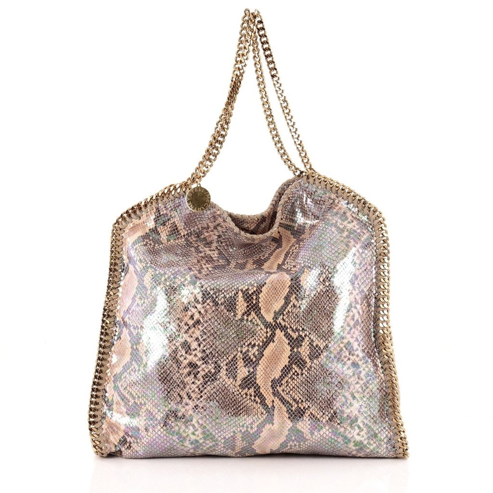 Stella McCartney Falabella Tote Faux Snakeskin